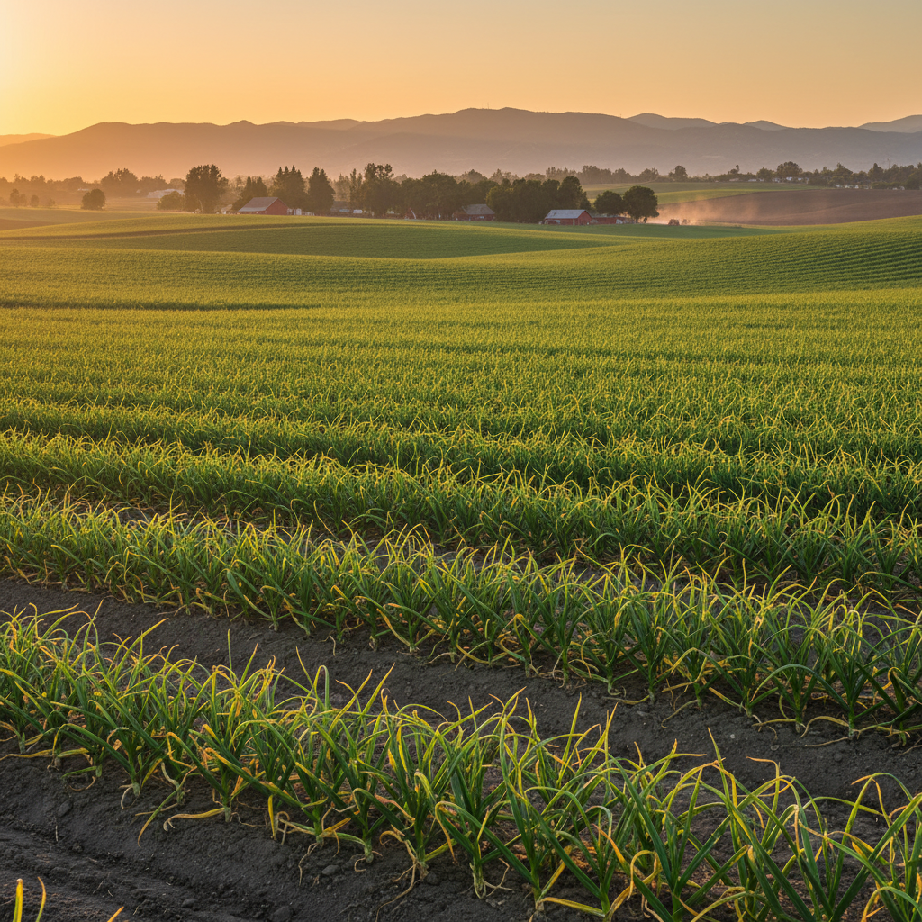 Gilroy, California agricultural landscape