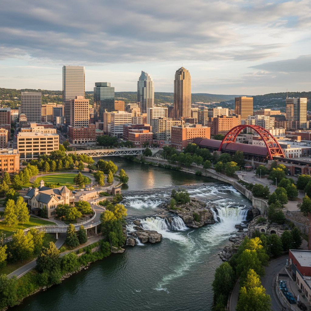 Spokane Falls, Washington